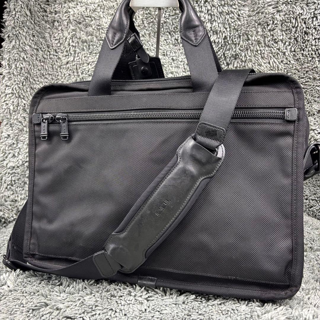 美品✨TUMI アルファ エクスパンダブル　オーガナイザー　ブリーフケース