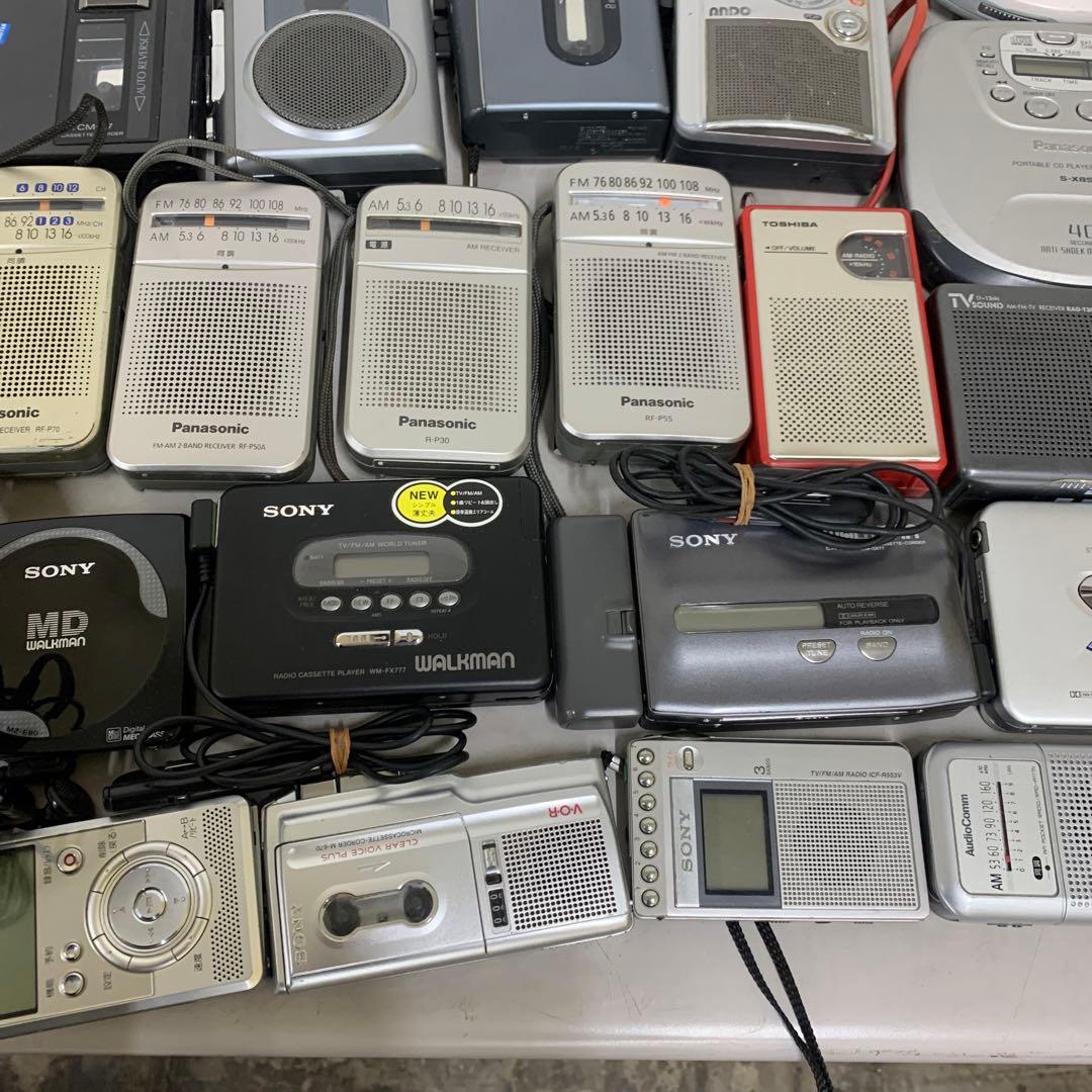 SONY.PANASONIC.ポータブルプレーヤー.カセット.ラジオ.まとめ売り