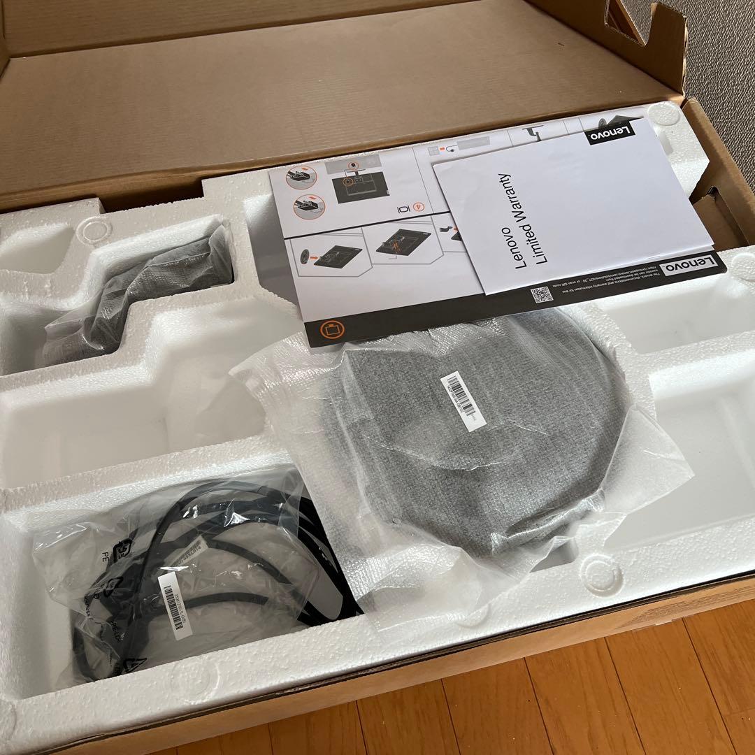 美品 Lenovo 27インチ モニター Switch2 PS5 プラグ付き