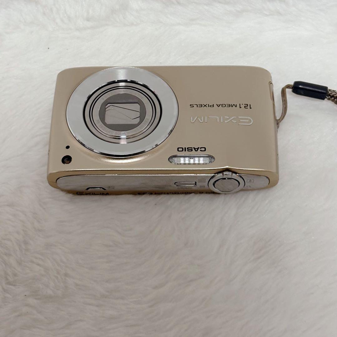 【外観極美品】CASIO EX-Z400 ゴールド 12.1メガピクセル