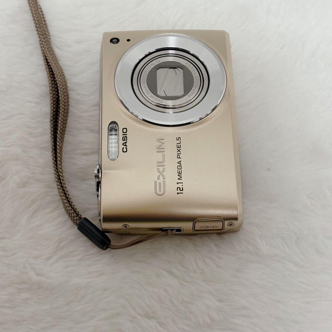 【外観極美品】CASIO EX-Z400 ゴールド 12.1メガピクセル