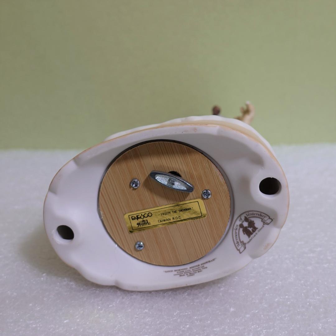 #115401◆マーベル ルーシー アトウェル◆陶磁器オルゴール◆エネスコ