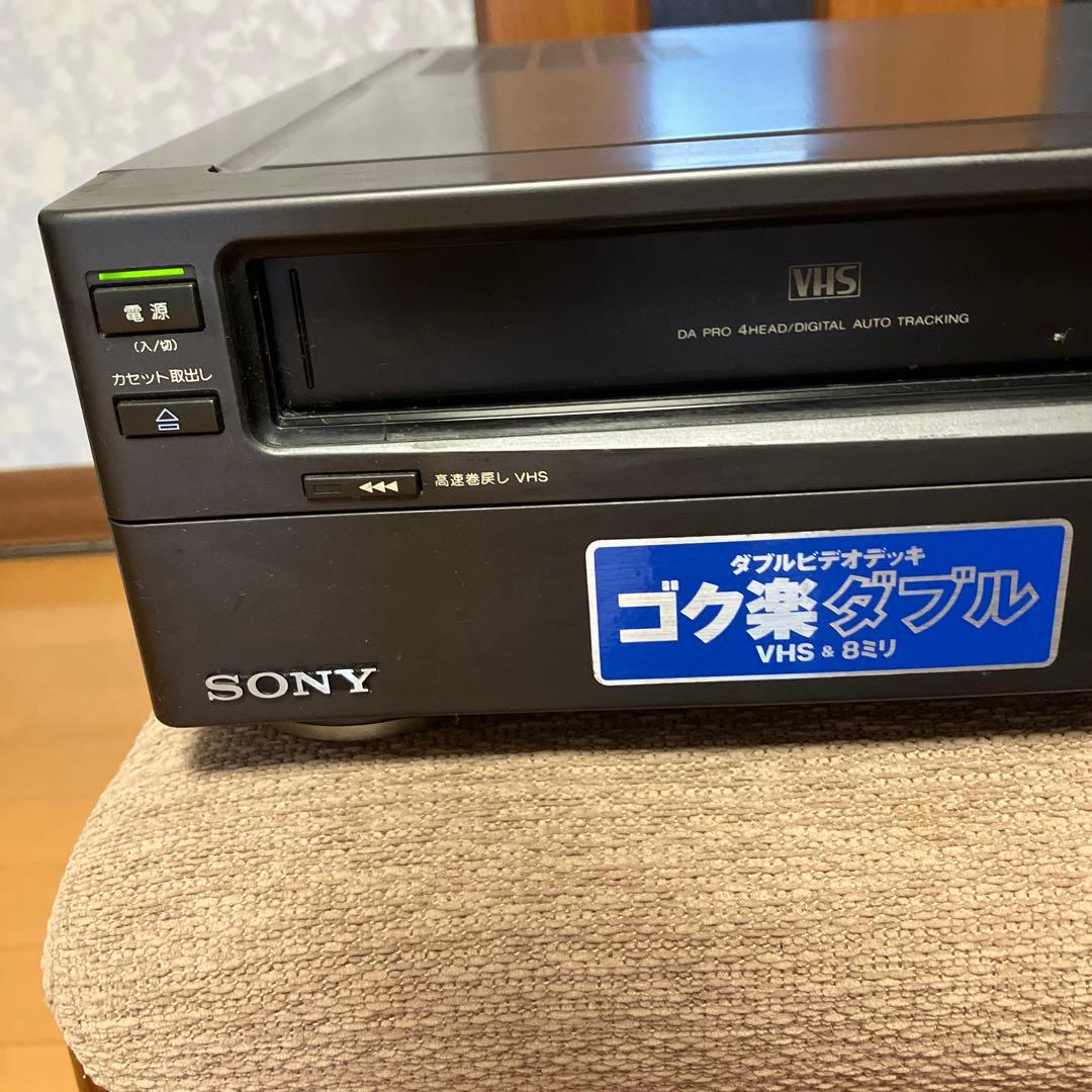 SONY WV-F1 NTSC VHSビデオデッキ　8mm ビデオデッキ