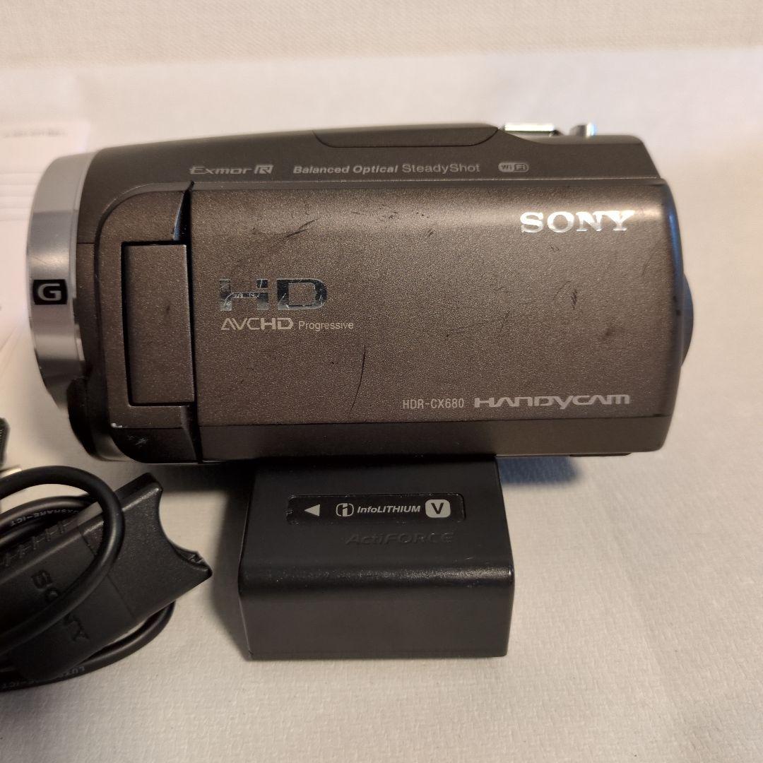 SONY HDR-CX680 デジタルHDビデオカメラレコーダー ブラウン