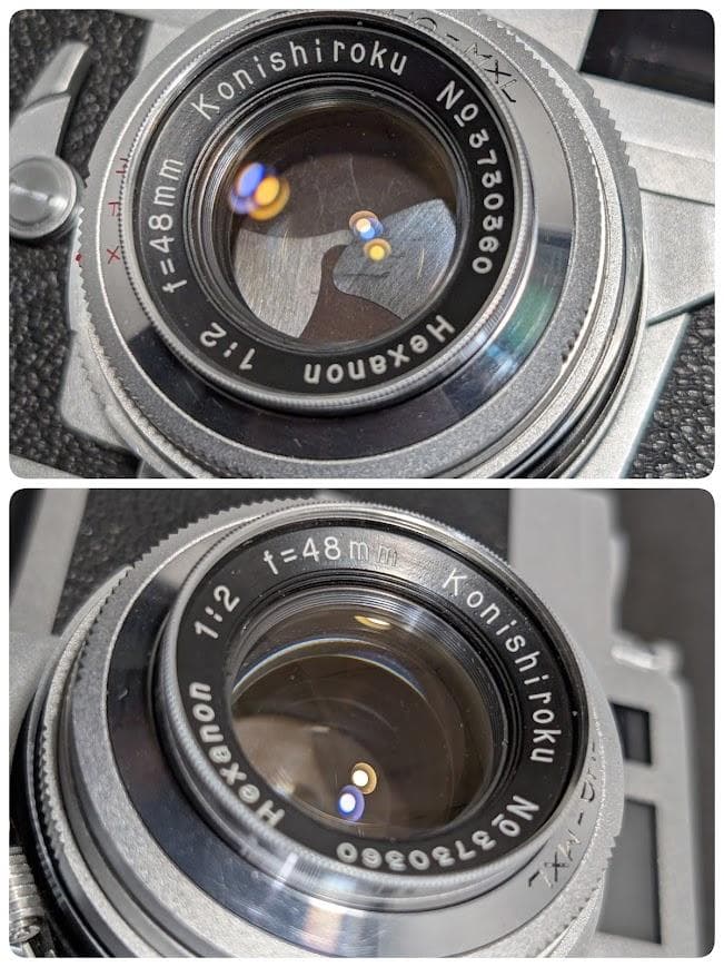 KONICA ⅢA 48mm F/2レンズ レンジファインダーフィルムカメラ