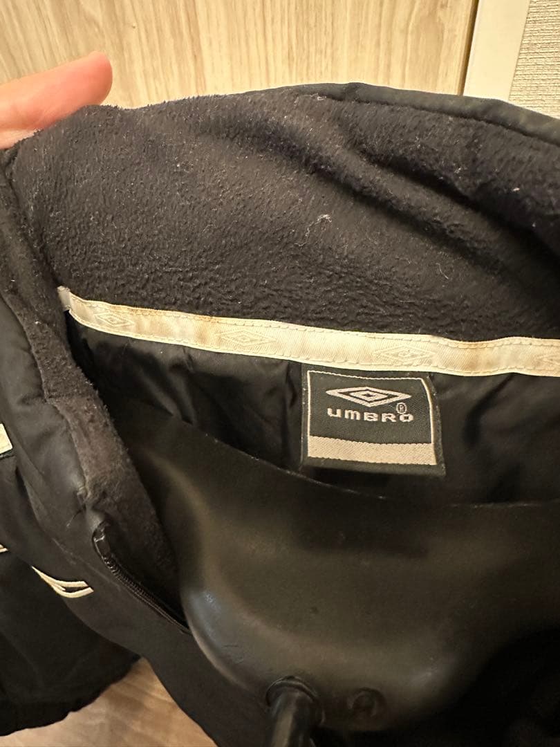 90s umbro ダウンジャケット　ブラックバーン・ローバーズ y2k