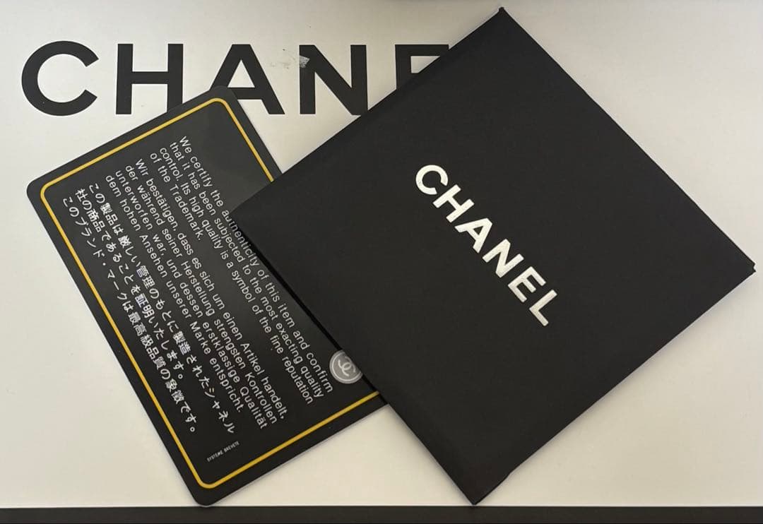 CHANEL ノベルティ　25cm ダブルチェーン✨美品　最終値下げ！！