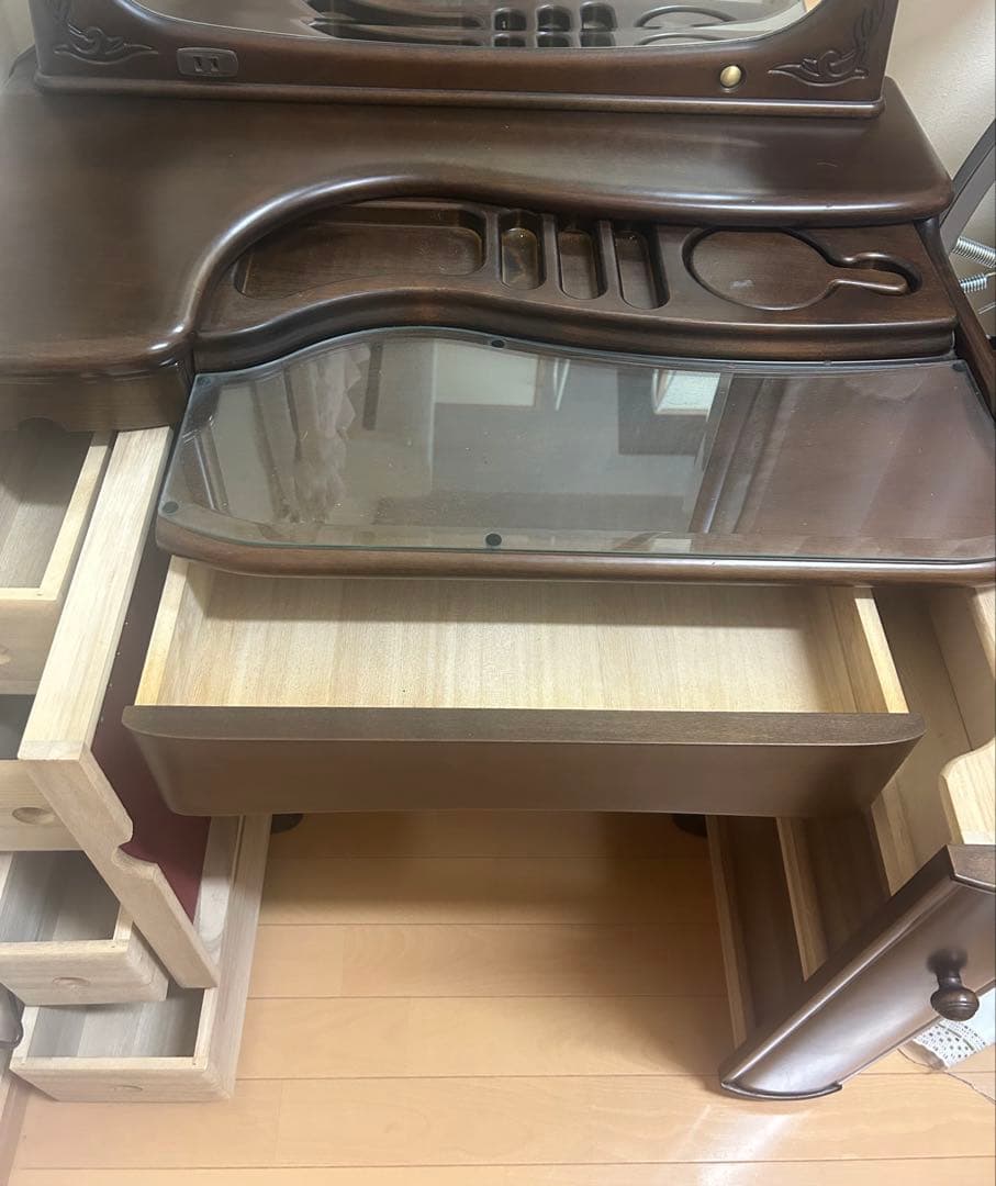 KK24　アンティーク　ドレッサー