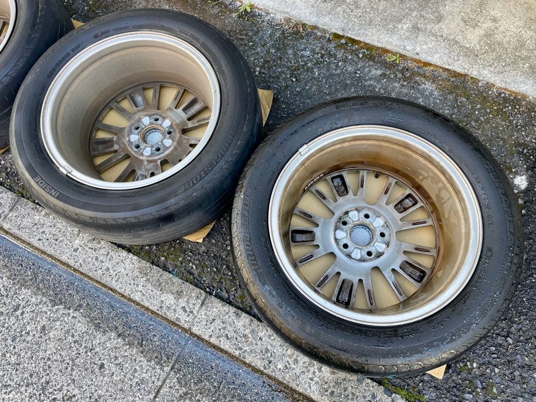 スバル純正 16×6.5J 5-100 +55 アルミホイール 4本 GT系