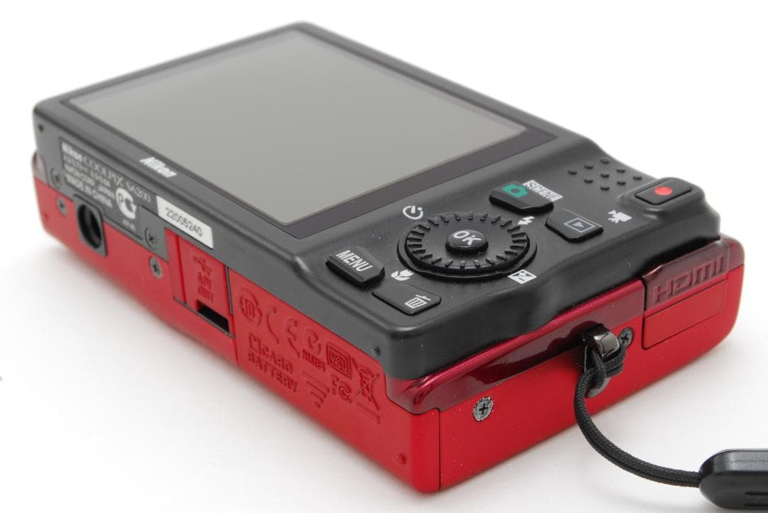 Nikon COOLPIX s6200 赤 コンパクトデジタルカメラ 動作確認済