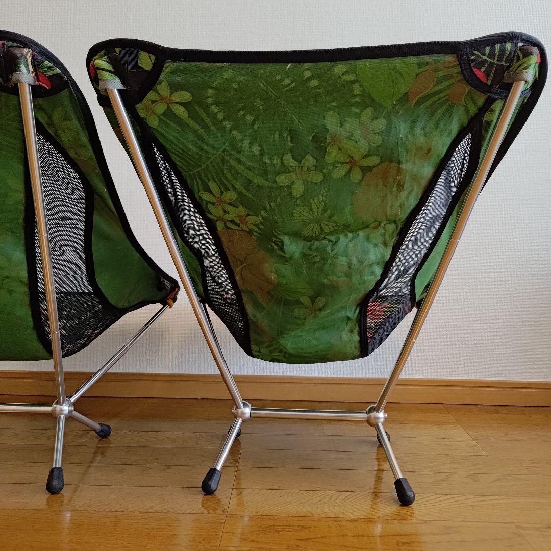 エーライト　マンティスチェア　花柄　2脚セット