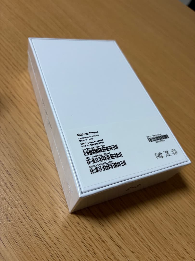 Minimal Phone スマートフォン本体 未開封 minimalphone
