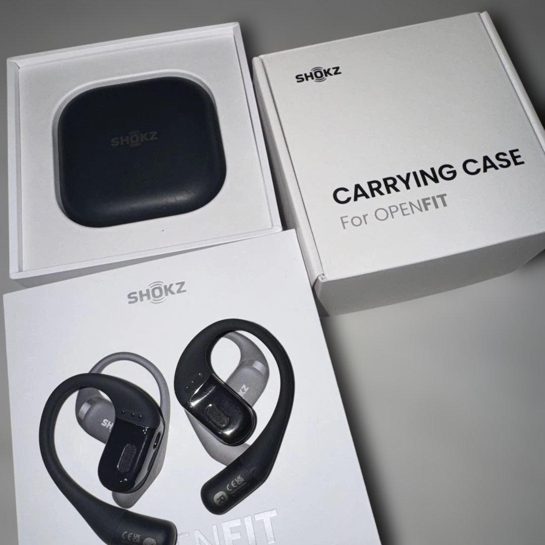 【美品】SHOKZ OPENFIT 専用ケース付き