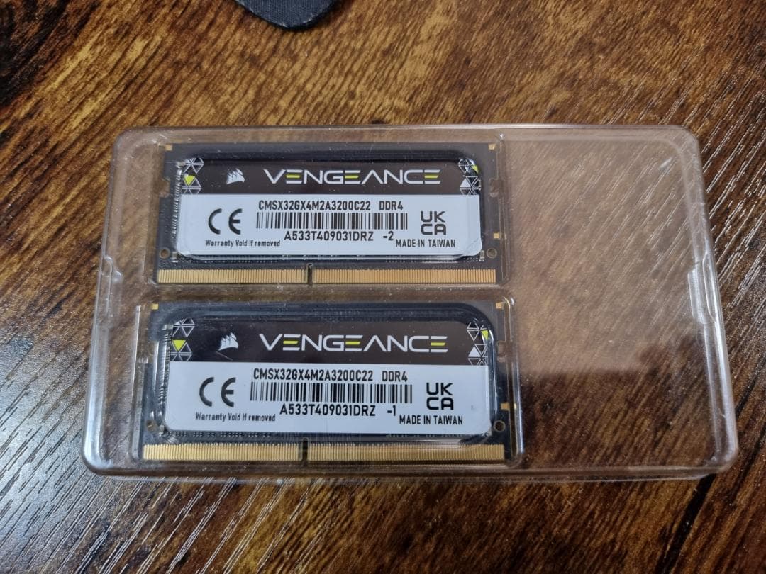 CORSAIR 32GB(16GB×2枚) DDR4 SO-DIMM