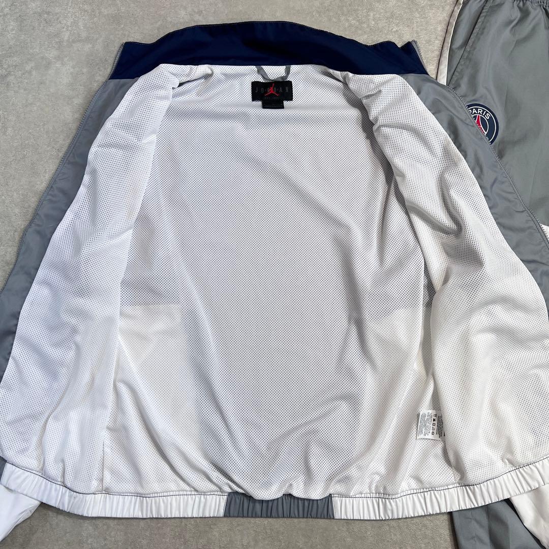 JORDAN×PSG ナイロンジャージセットアップ 22SS グレー M