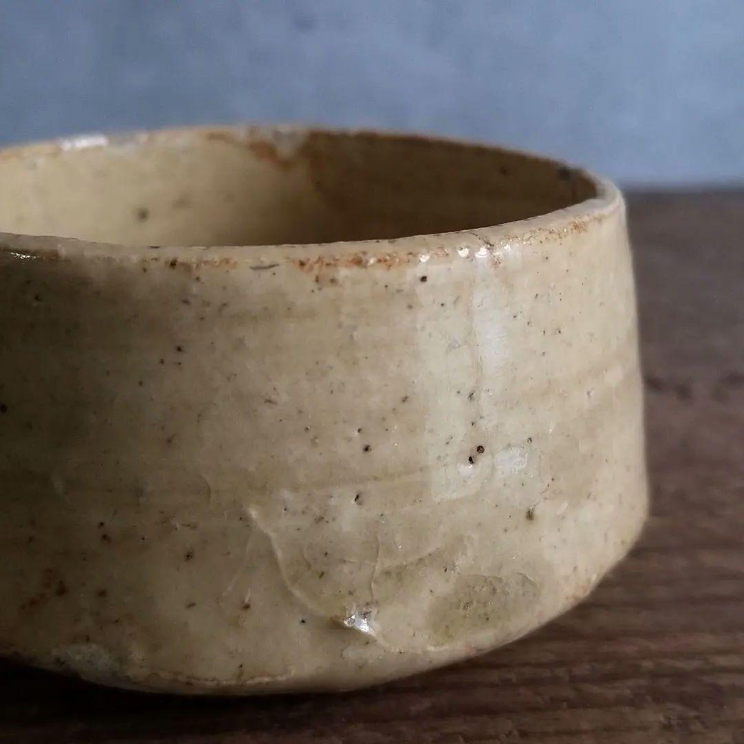 古瀬戸 半筒盃 ぐい呑 酒器 江戸時代