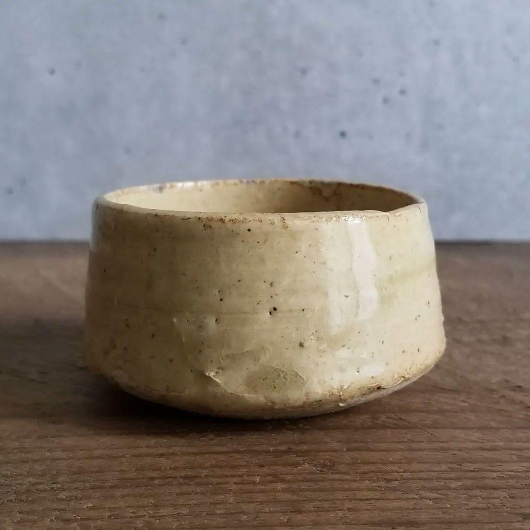 古瀬戸 半筒盃 ぐい呑 酒器 江戸時代