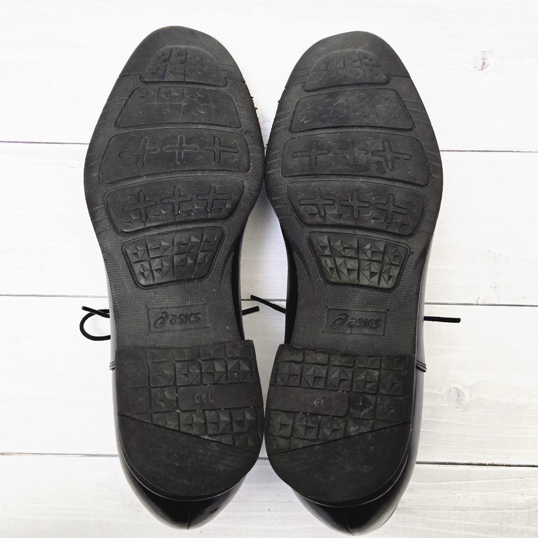 アシックス ランウォーク ストレートチップ 黒 ゴアテックス 26.5㎝