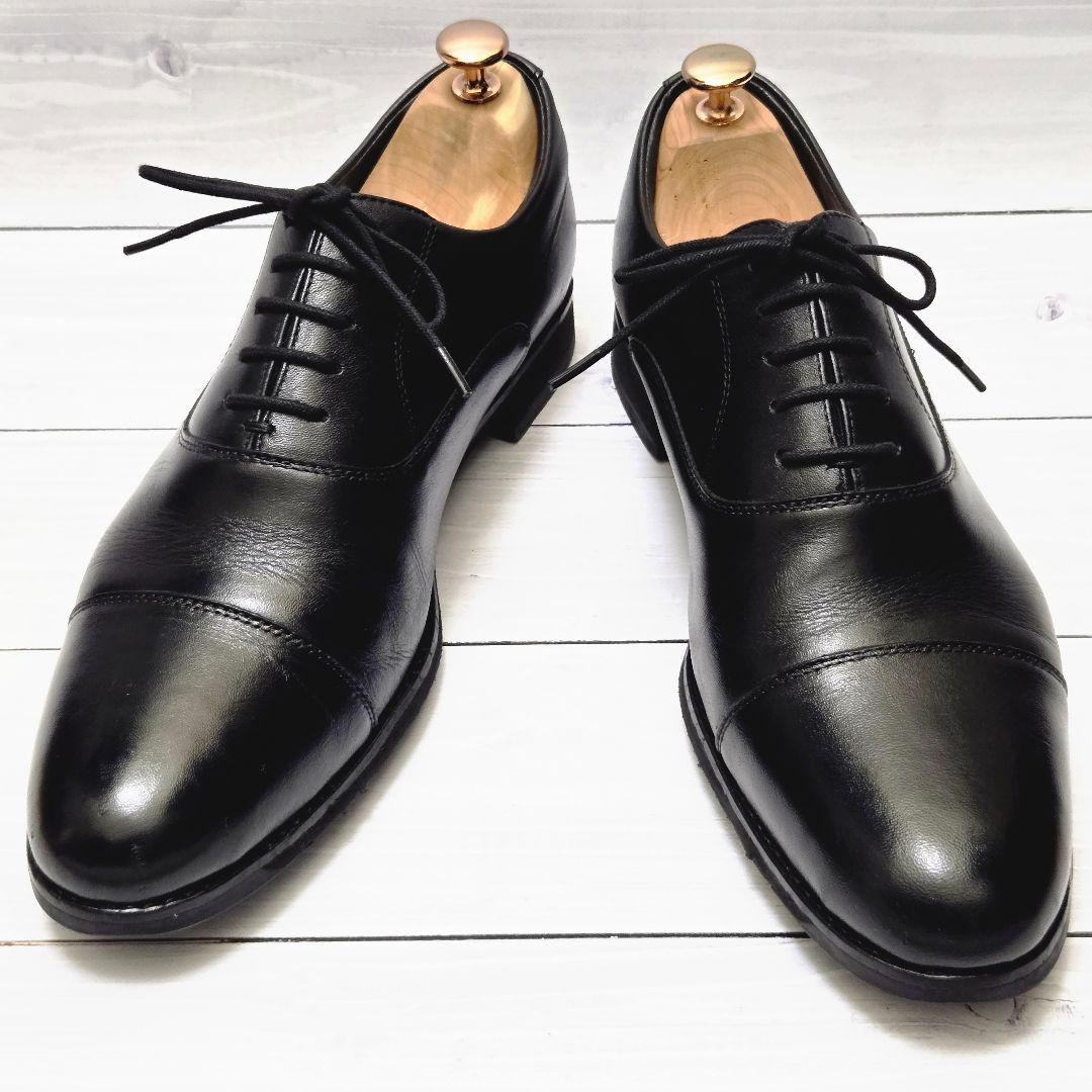 アシックス ランウォーク ストレートチップ 黒 ゴアテックス 26.5㎝