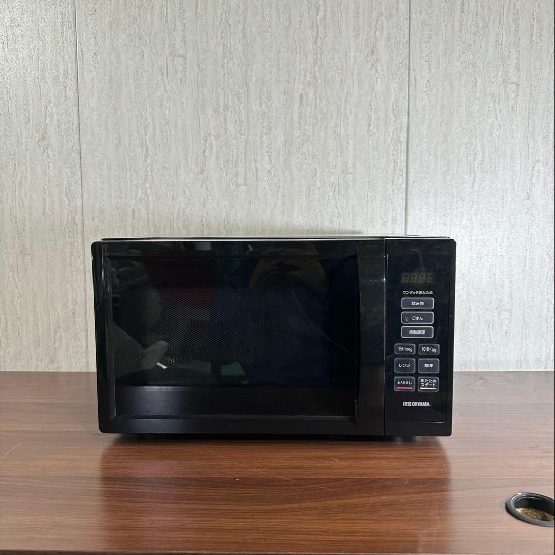 美品　アイリスオーヤマ　電子レンジ PMB-T178-B 22年製 Hz全国対応