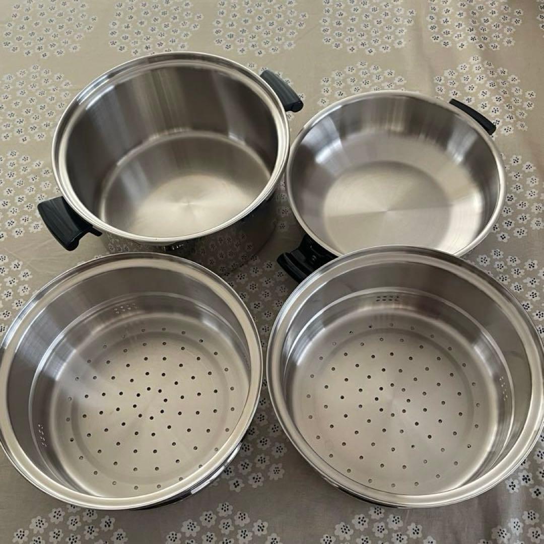 アムウェイ　新品未使用　蒸し器セット