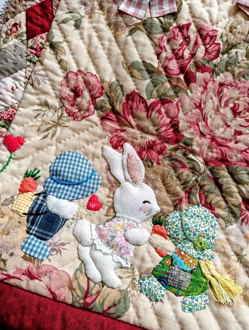 スーちゃん 特大 手縫い バッグ