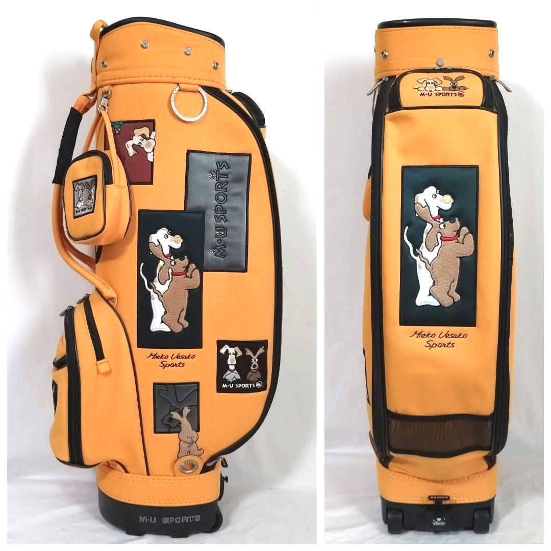 美品　M·U SPORTS　キャディバッグ　MUスポーツ　ゴルフバッグ
