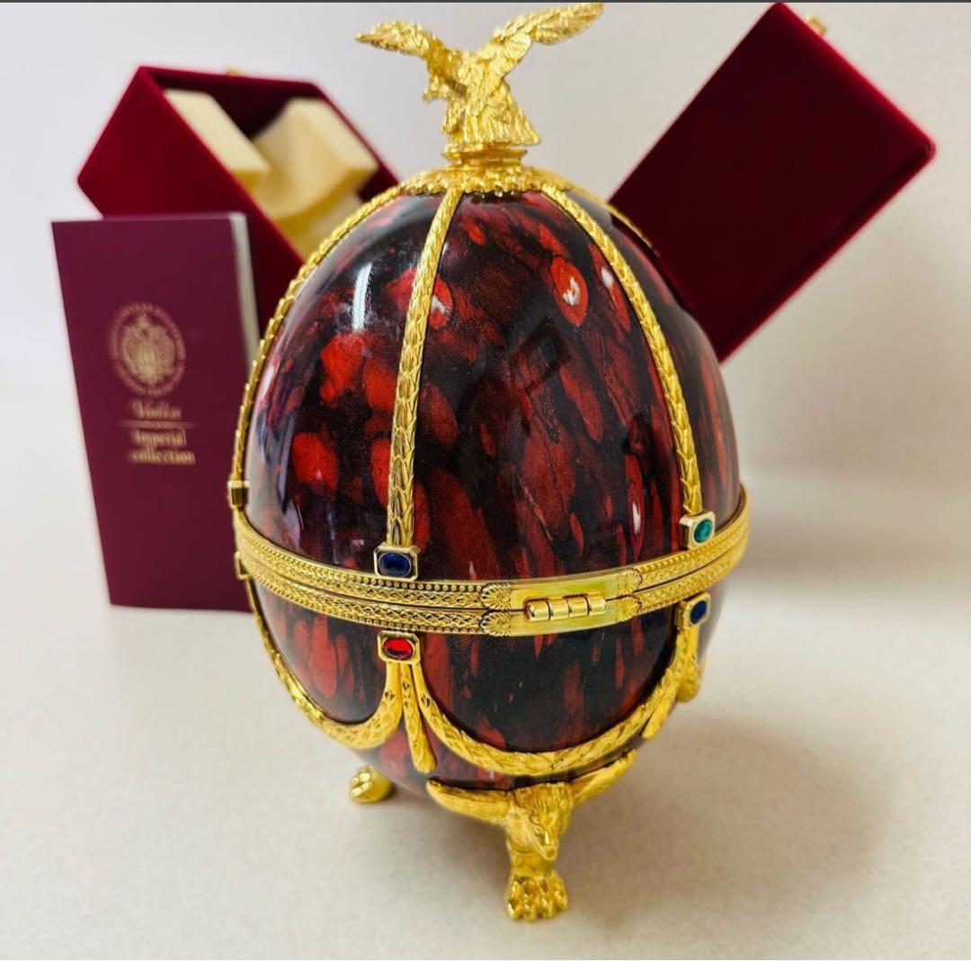 未開封品ラドガ インペリアル コレクション ウォッカ ルビー イースター エッグ