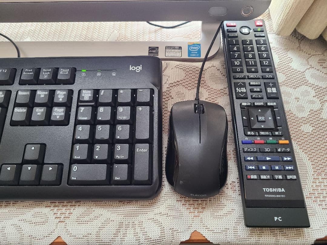 東芝TVPC BSCS地デジW視聴OK Corei7 SSD 1TB 16GB