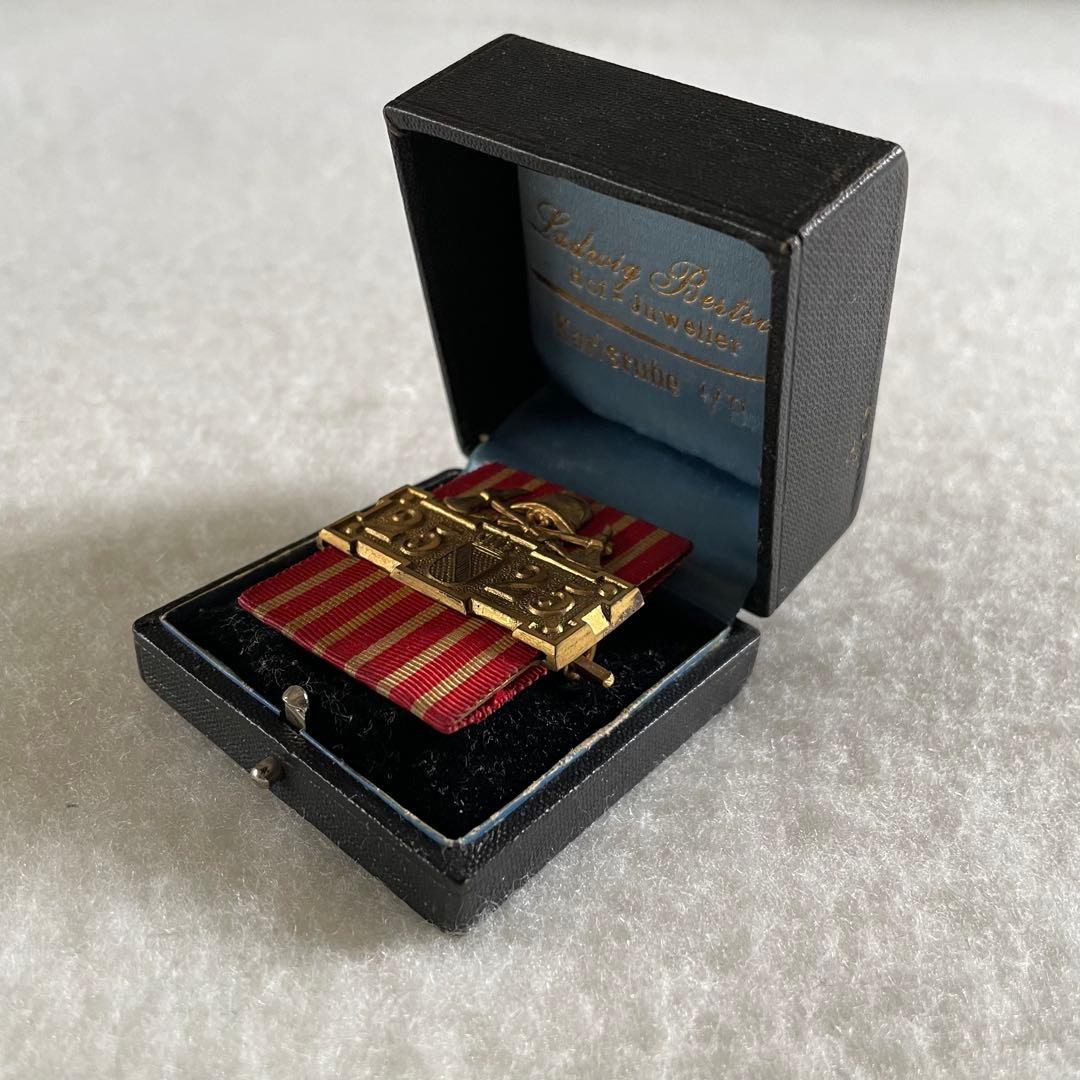 アンティーク　ドイツ　記章　消防団　消防士　勲章　徽章 メダル