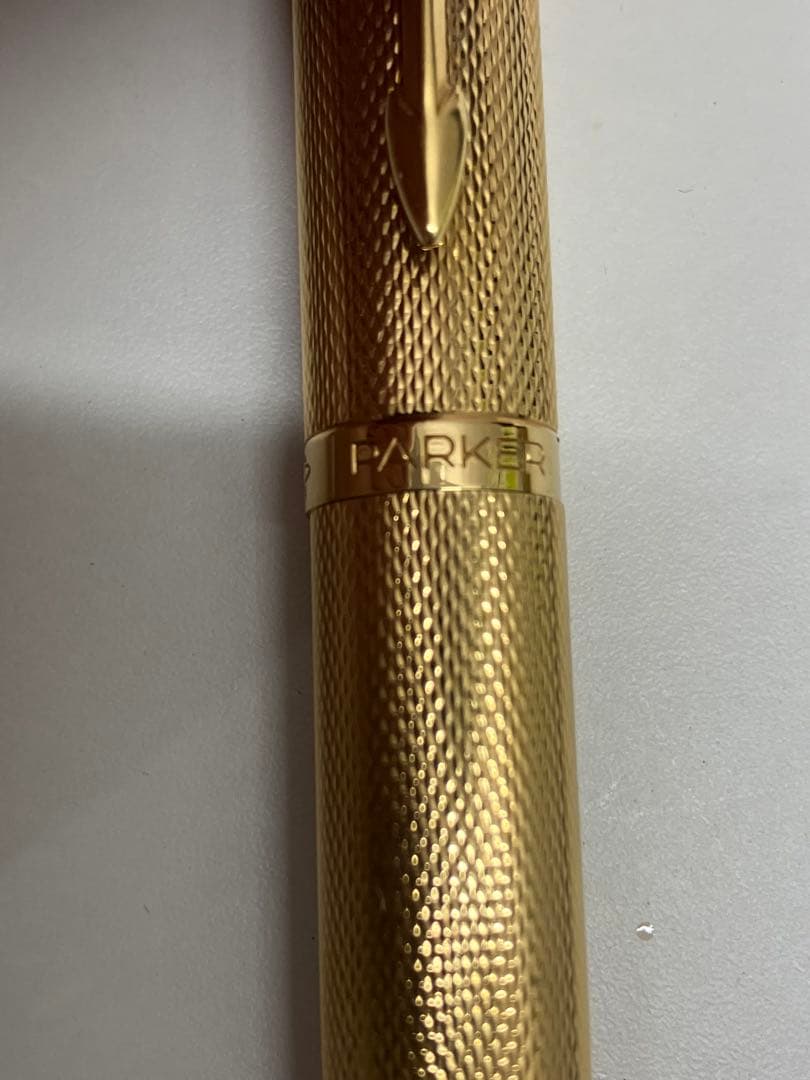 PARKER 万年筆 ペン先14K ゴールド 金張り　パーカー　【4337】