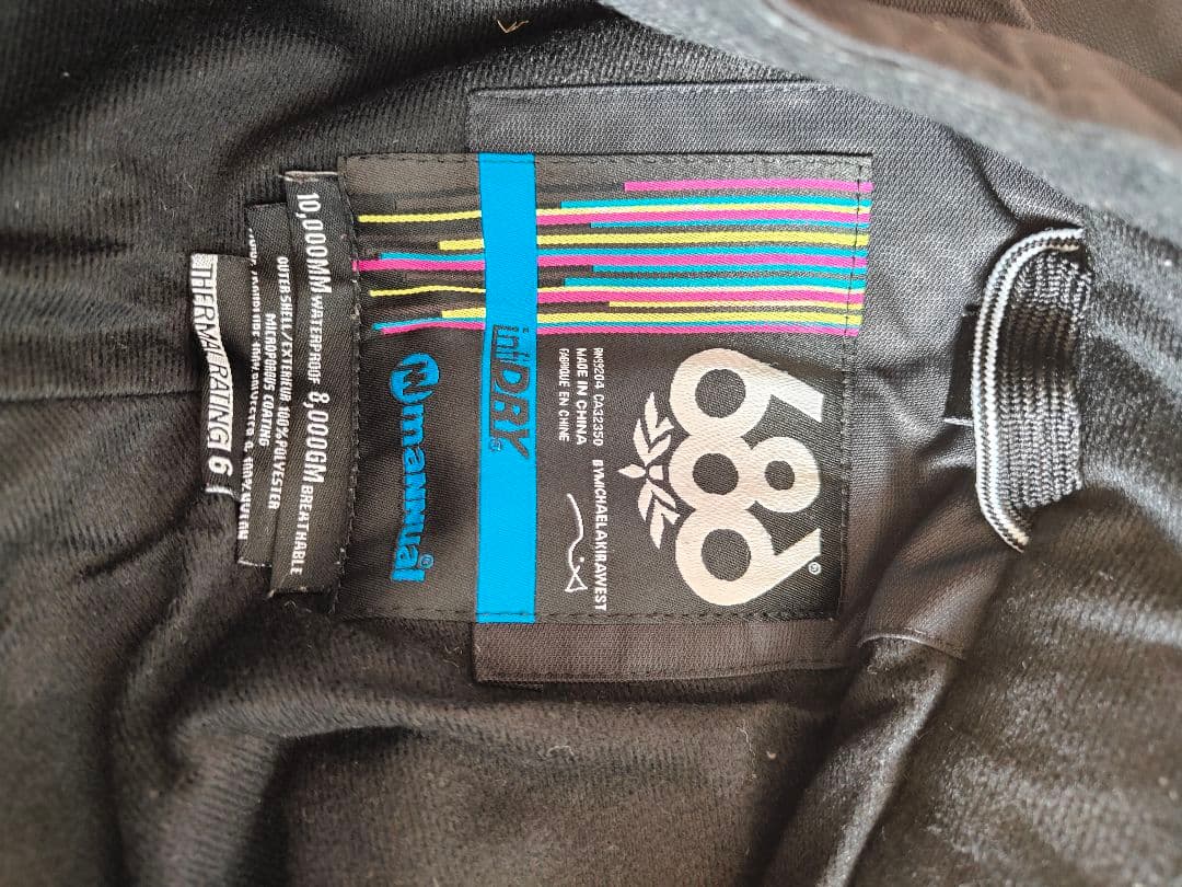 ROXY・686 ウェア　セットアップ　マルチカラー