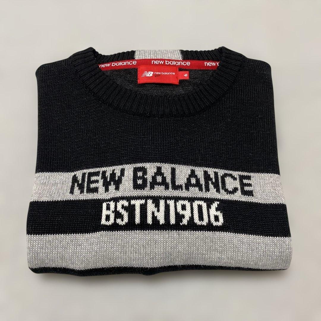 New Balance Golf ニューバランス ストライプニットセーター 6