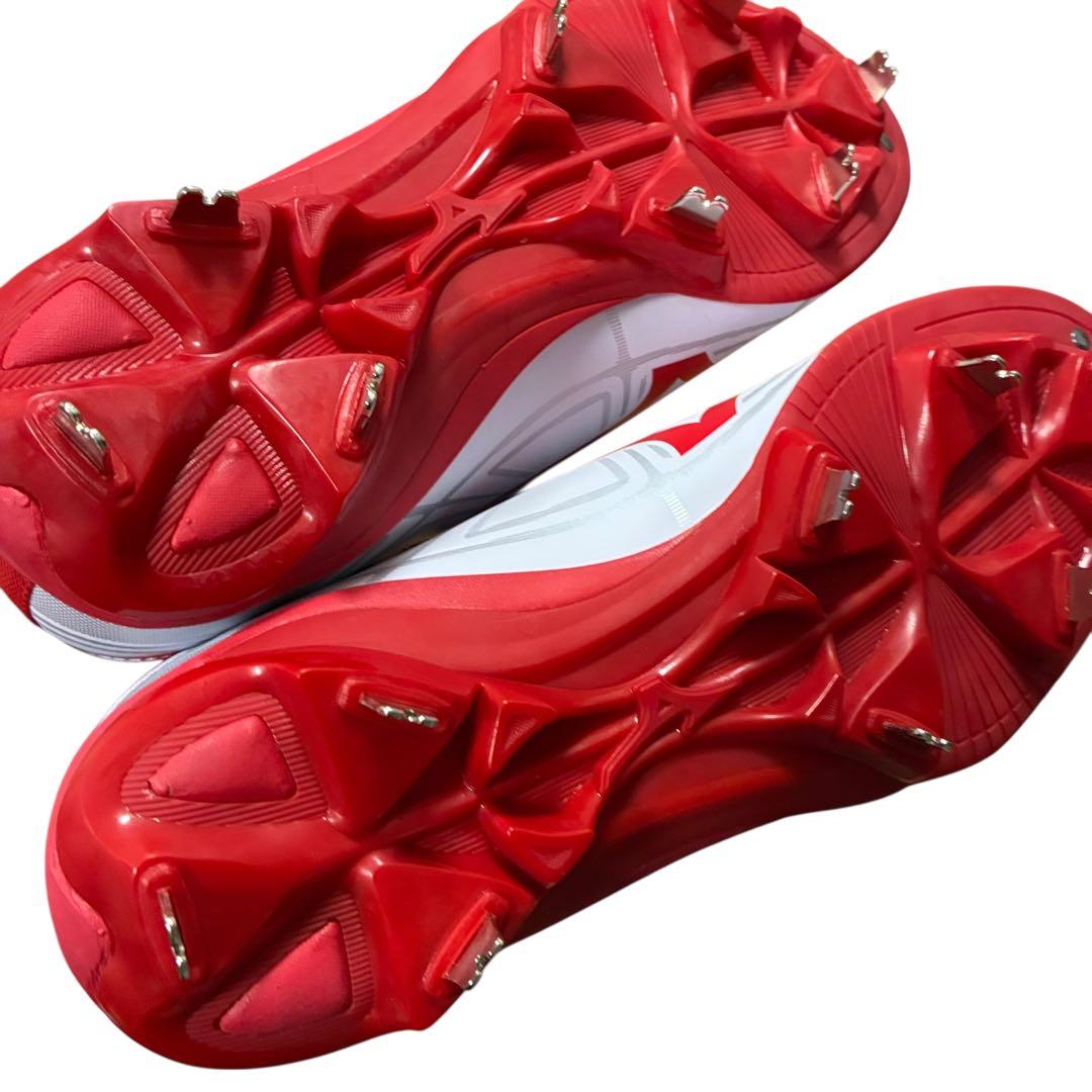 未使用　ミズノ　ライトレボバディー　野球　ソフトボール　スパイク　24.5cm