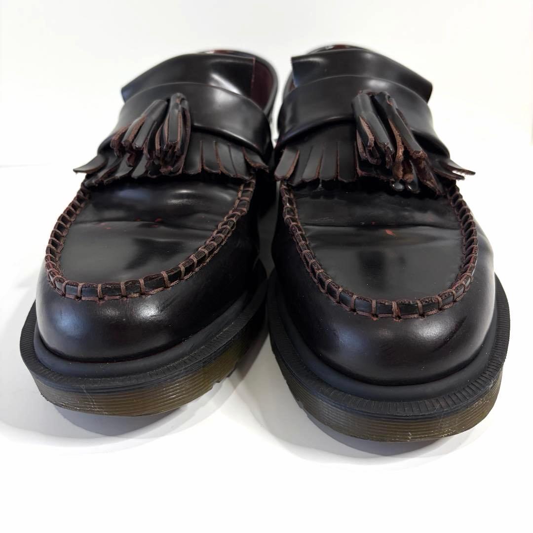 【美品】ドクターマーチン エイドリアン タッセルローファー チェリーレッド