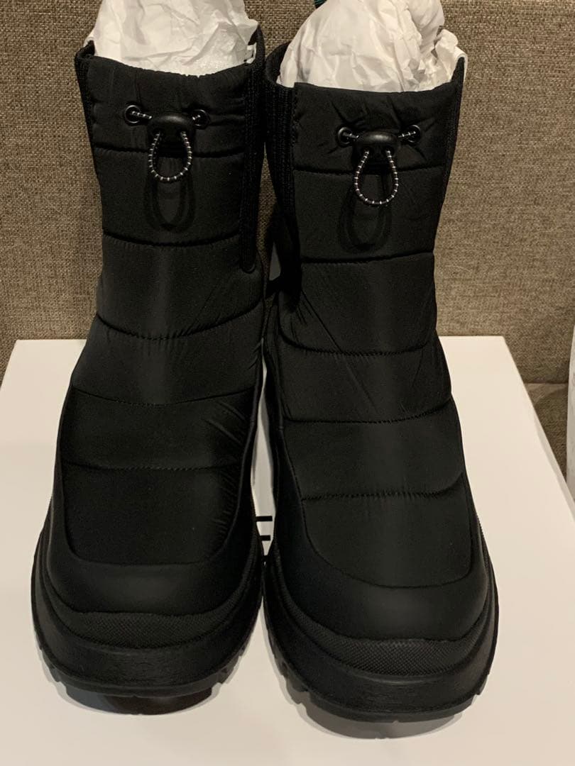 新品未使用　VEGE×nouer スノーブーツ BLACK サイズ36