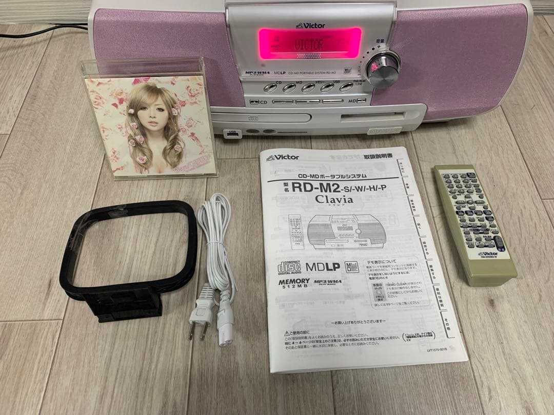 動作品！未使用近いVictor ビクター RD-M2 Clavia CD-MD