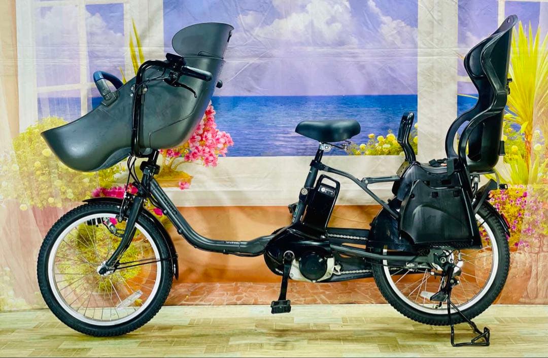 高年式ギュットクルーム2020年モデル⭐️パナソニック子供乗せ電動自転Y3186