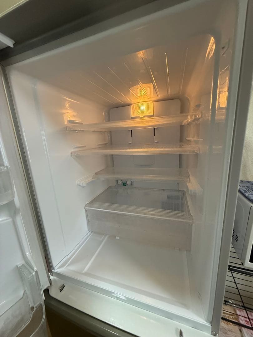 シャープ 冷蔵庫 SJ-W352B-N 350L