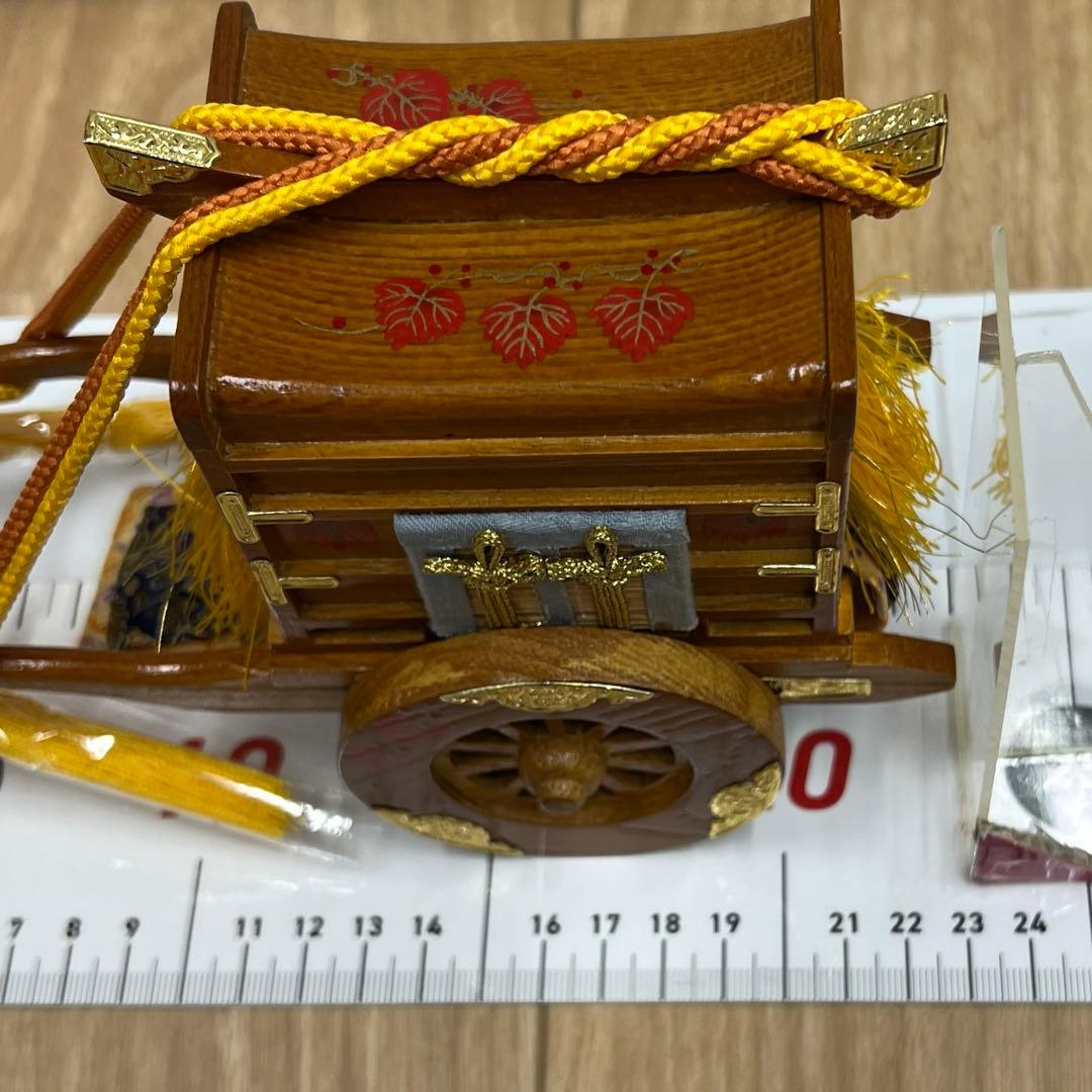 雛人形　桃の節句　雛道具 ケヤキ塗蔦蒔絵