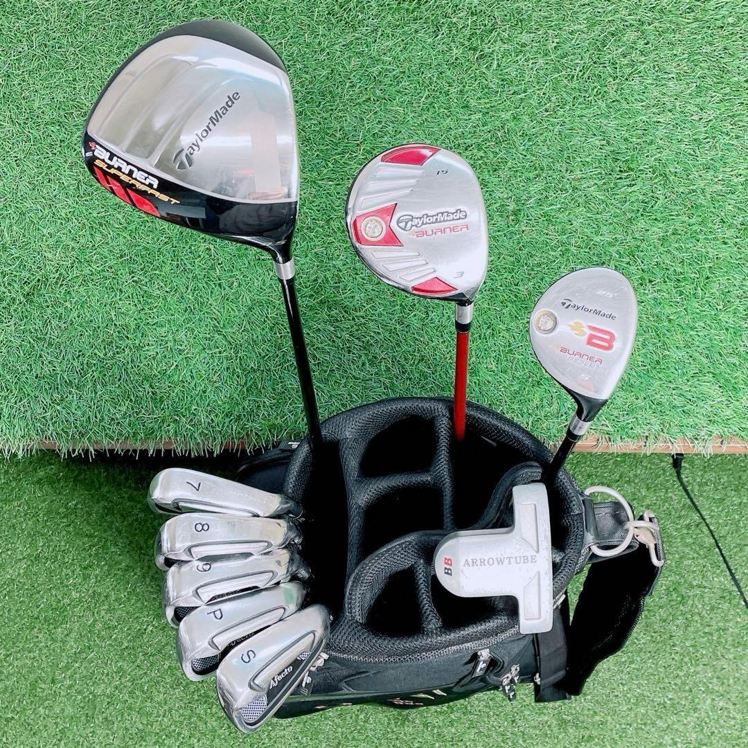 ゴルフクラブ　セット　テーラーメイド　バーナー　スーパーファスト　N1837