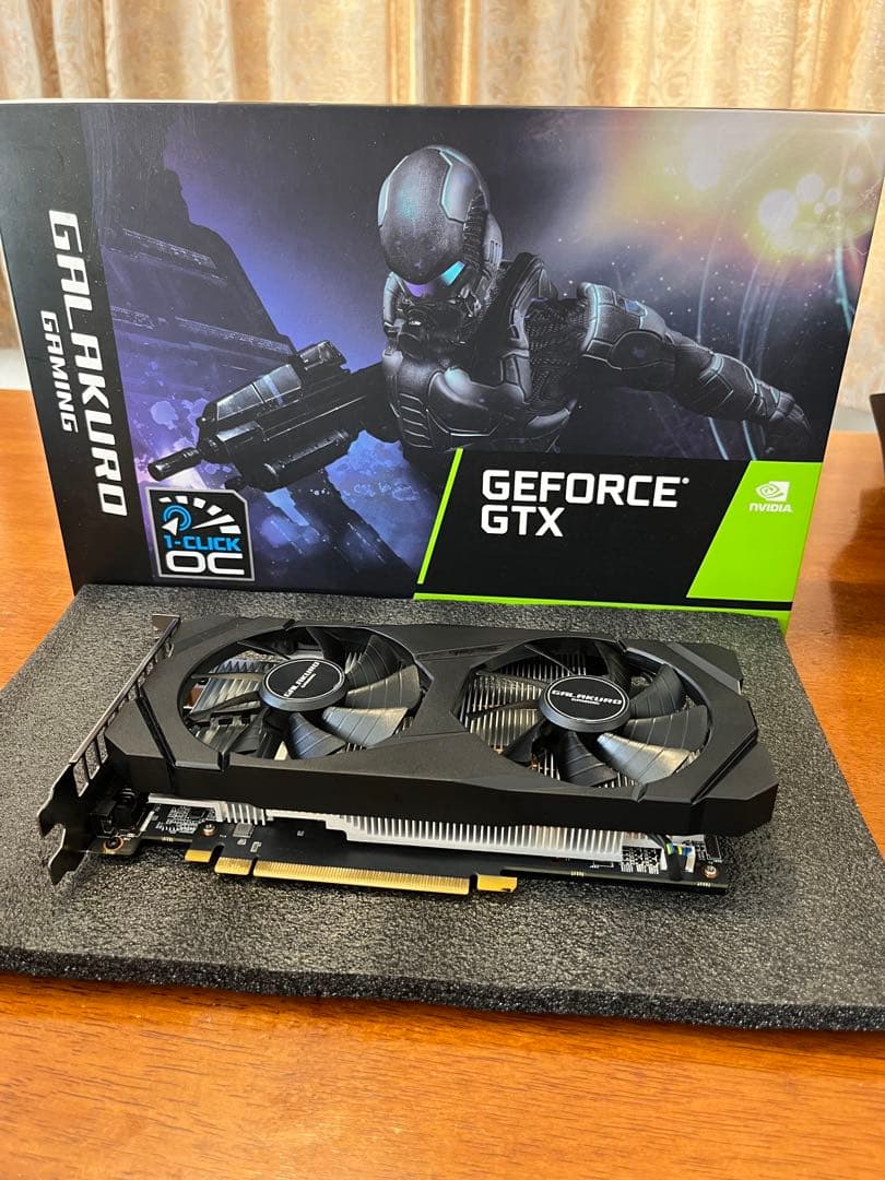 【10個分】GALAKURO　GG-GTX1660TI-E6GB/DF