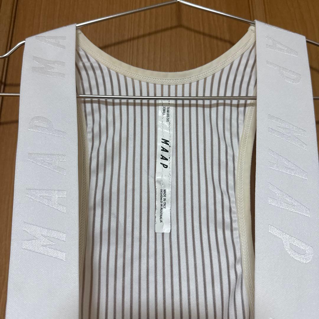 最終値下げ マープTEAM BIB EVO XSビブショーツ 美品　ブラウン