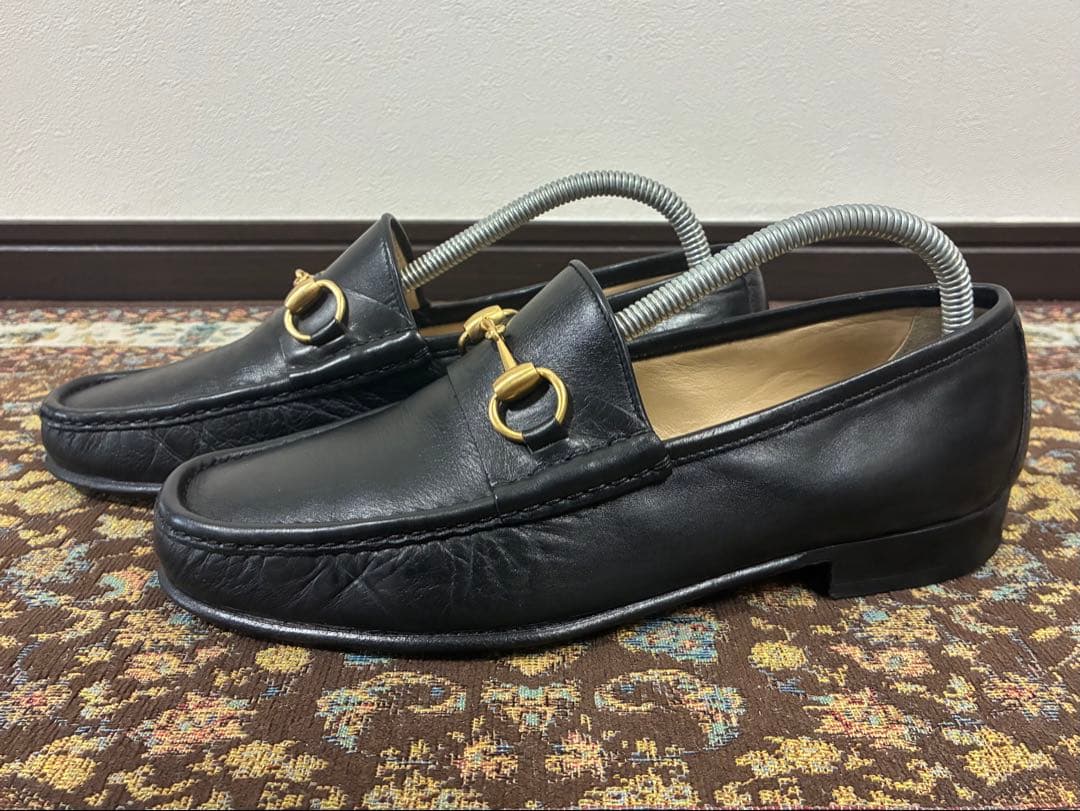 【GUCCI】イタリア製 ビットローファー 41.5