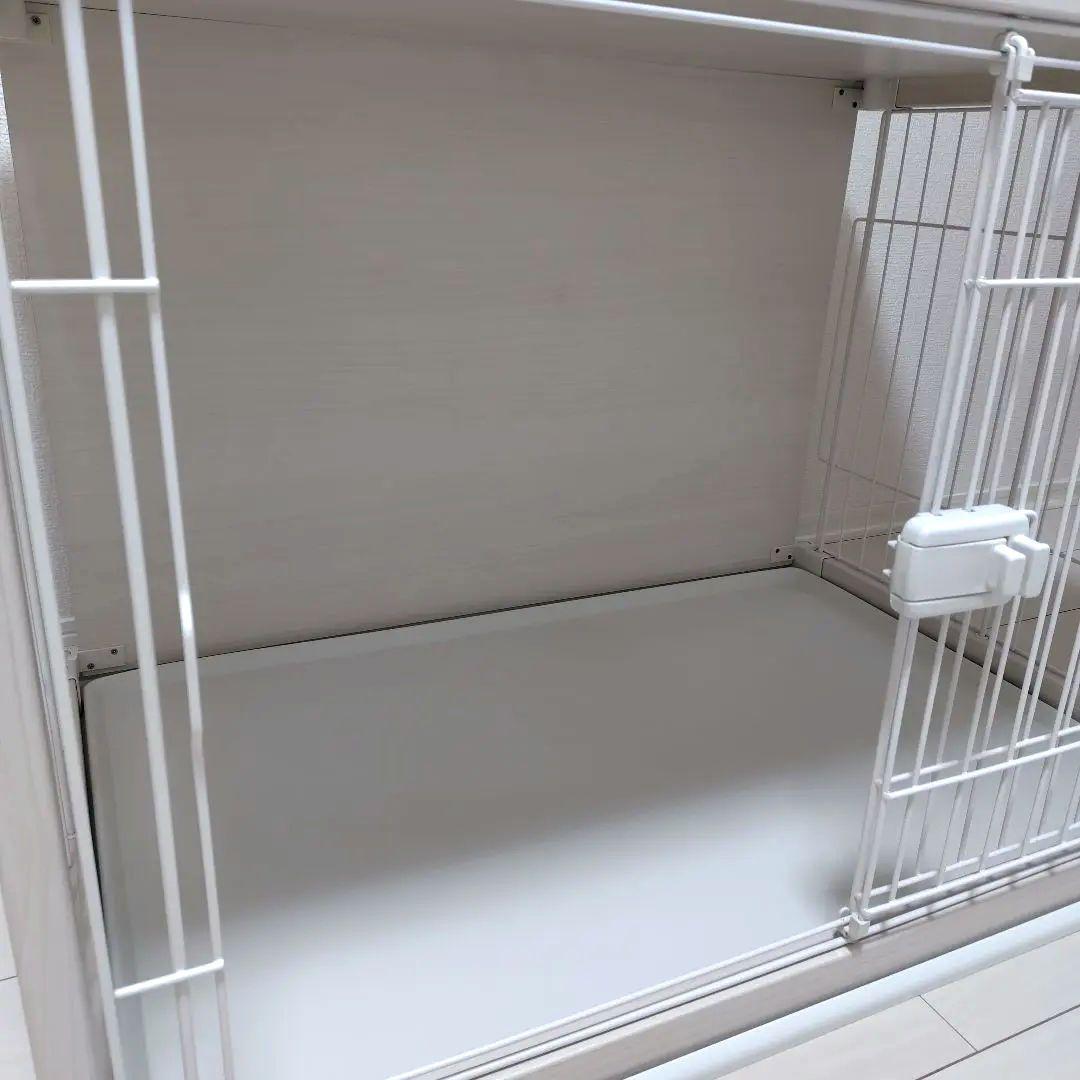 値下　美品　アイリスオーヤマ PIWS-960　ホワイト　木目調 サークル　犬猫