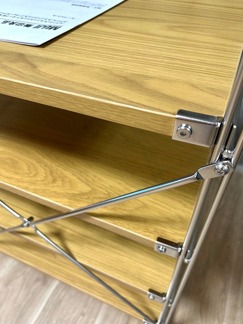 【組立済新品】ステンレスユニットシェルフ 棚5枚セット幅58×高さ175.5cm