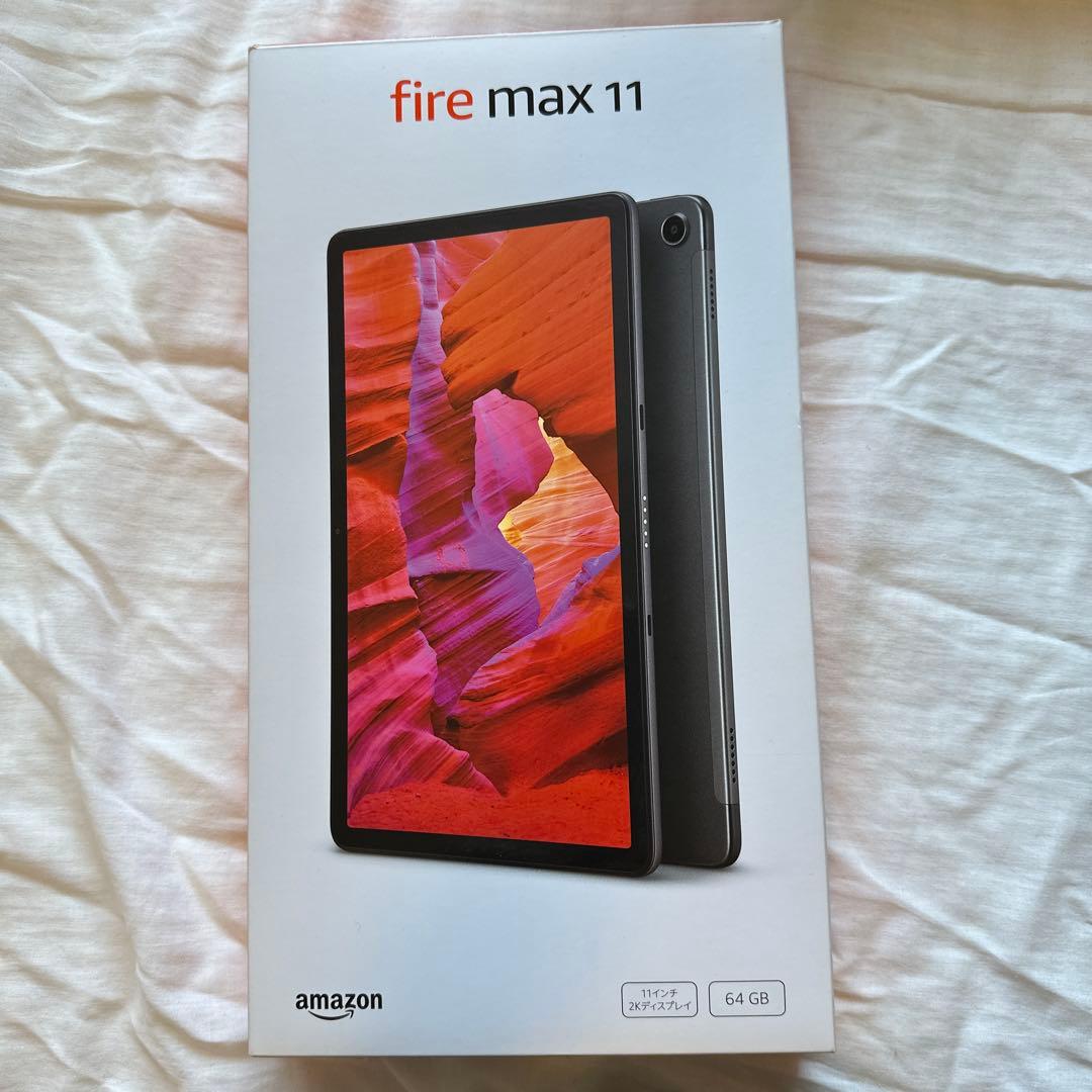 Fire Max 11 64GB カバー ガラスフィルム スリーブケース 付き