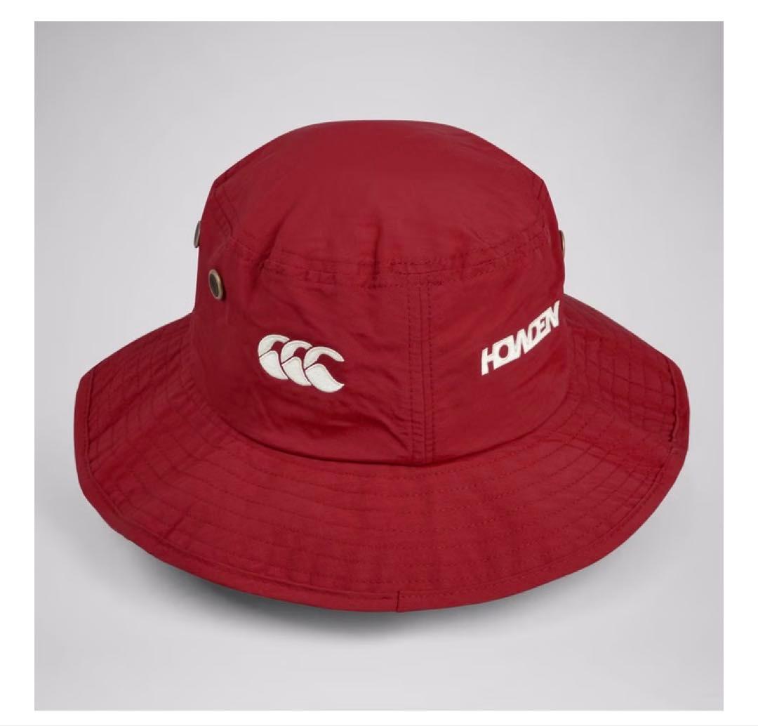 日本未発売⭐︎新品未使用⭐︎ カンタベリー　ライオンズ バケットハット 帽子　赤