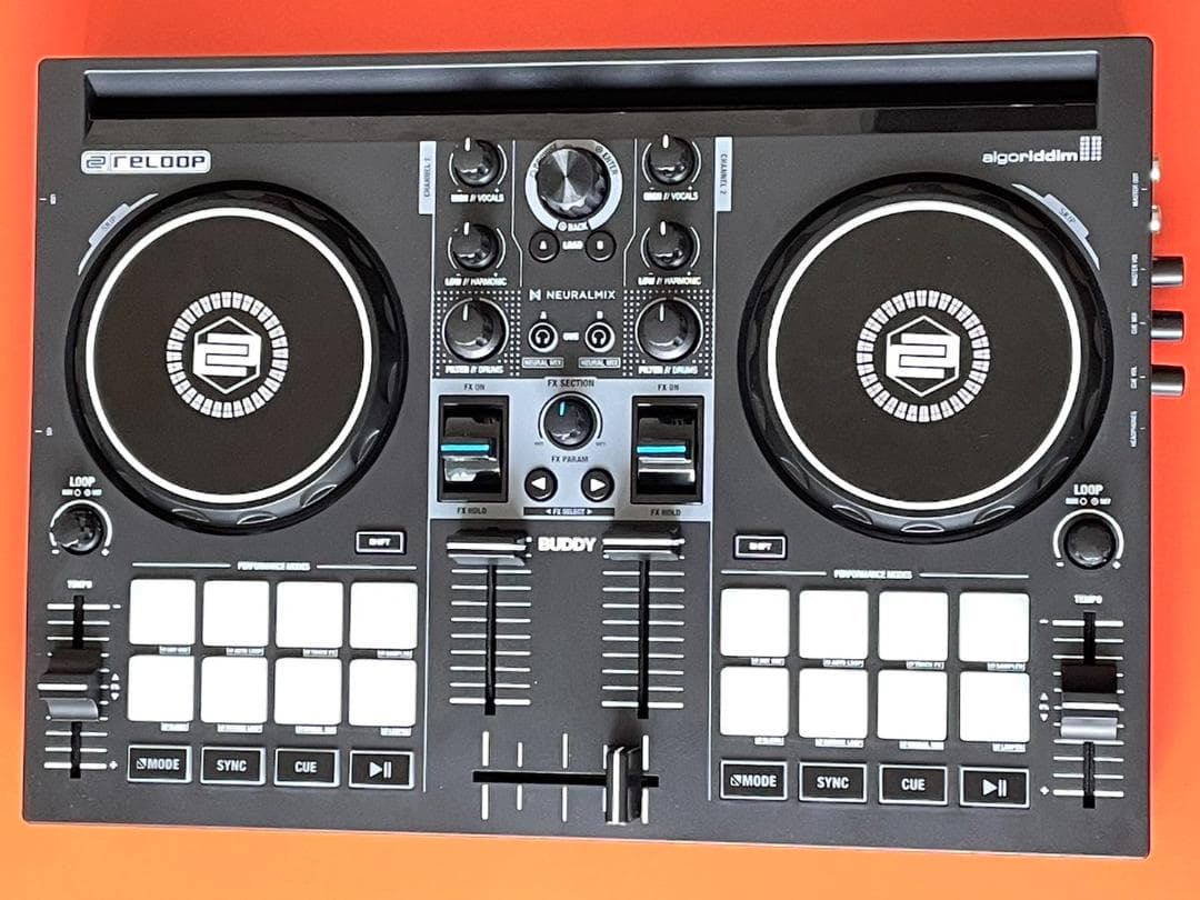 Reloop Buddy 2デッキDJコントローラー