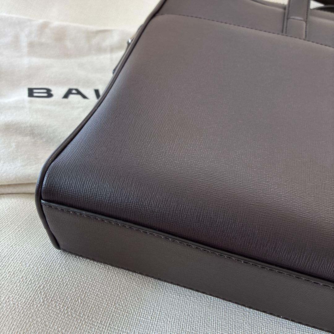 BALLY ダークブラウン ブリーフケース　ビジネスバッグ